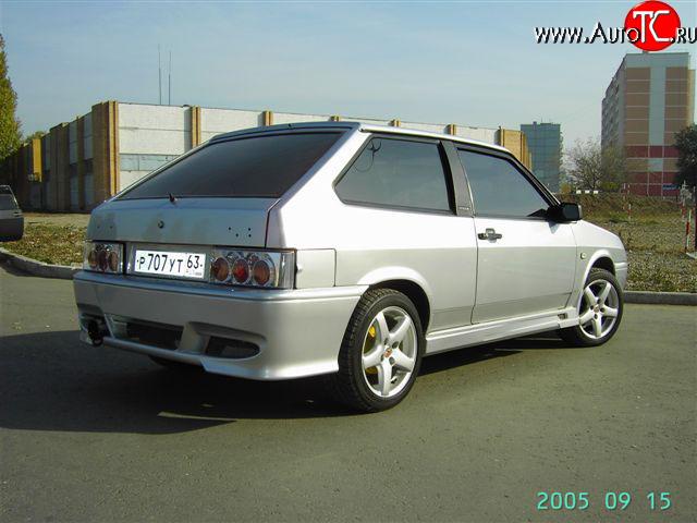 4 099 р. Задний бампер Снайпер Лада 2109 (1987-2004) (Неокрашенный)  с доставкой в г. Краснодар