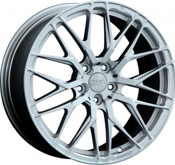 33 199 р. Кованый диск Slik PREMIUM L-829 8.0x18 Hyundai Equus (2009-2016) 5x114.3xDIA67.1xET45.0 (Серебристый светлый (S16)). Увеличить фотографию 1