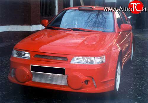 8 799 р. Арки WRC Evo Лада 2110 седан (1995-2007) (Неокрашенные)  с доставкой в г. Краснодар