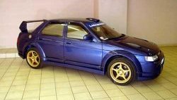 8 799 р. Арки WRC Evo Лада 2110 седан (1995-2007) (Неокрашенные)  с доставкой в г. Краснодар. Увеличить фотографию 4