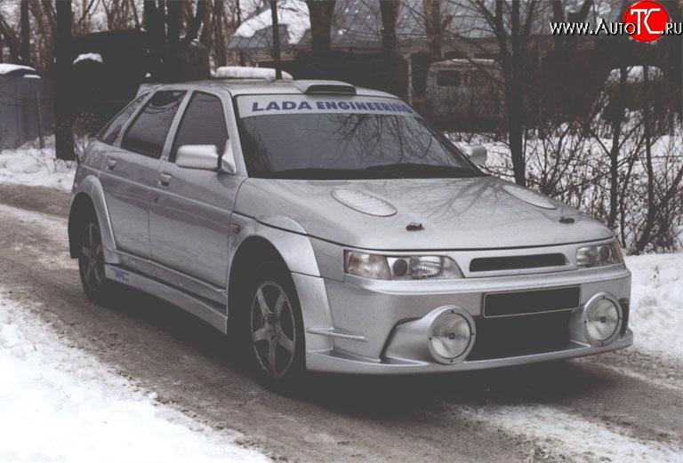 1 949 р. Жабры на капот WRC Evolution Subaru Forester SH (2008-2013) (Неокрашенные)  с доставкой в г. Краснодар