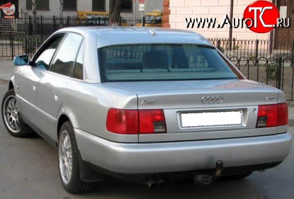 3 349 р. Козырёк STW Style на заднее лобовое стекло автомобиля Audi A6 С4 седан (1994-1997) (Неокрашенный)  с доставкой в г. Краснодар