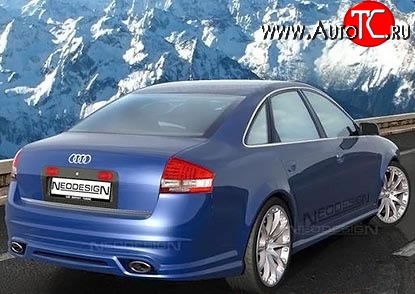 12 599 р. Задний бампер Magnus Style Audi A6 C5 дорестайлинг, седан (1997-2001) (Неокрашенный)  с доставкой в г. Краснодар