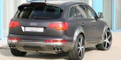 6 999 р. Накладка заднего бампера ABT Audi Q7 4L дорестайлинг (2005-2009)  с доставкой в г. Краснодар. Увеличить фотографию 2