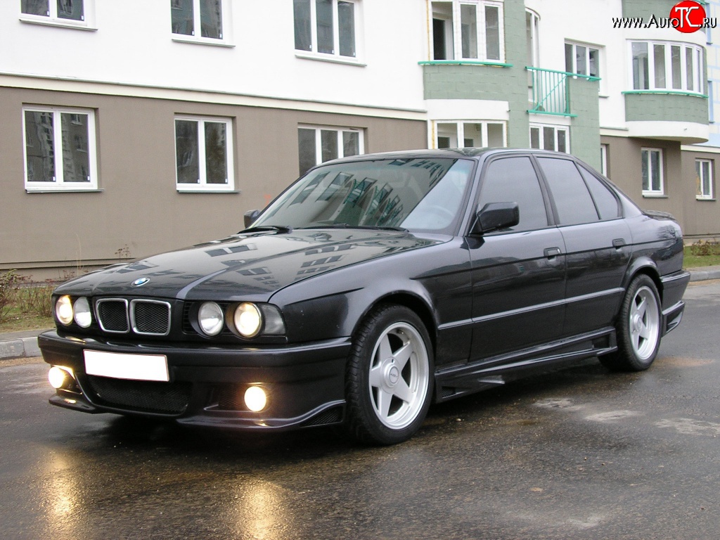 8 399 р. Передний бампер Devil BMW 5 серия E34 седан дорестайлинг (1988-1994)  с доставкой в г. Краснодар