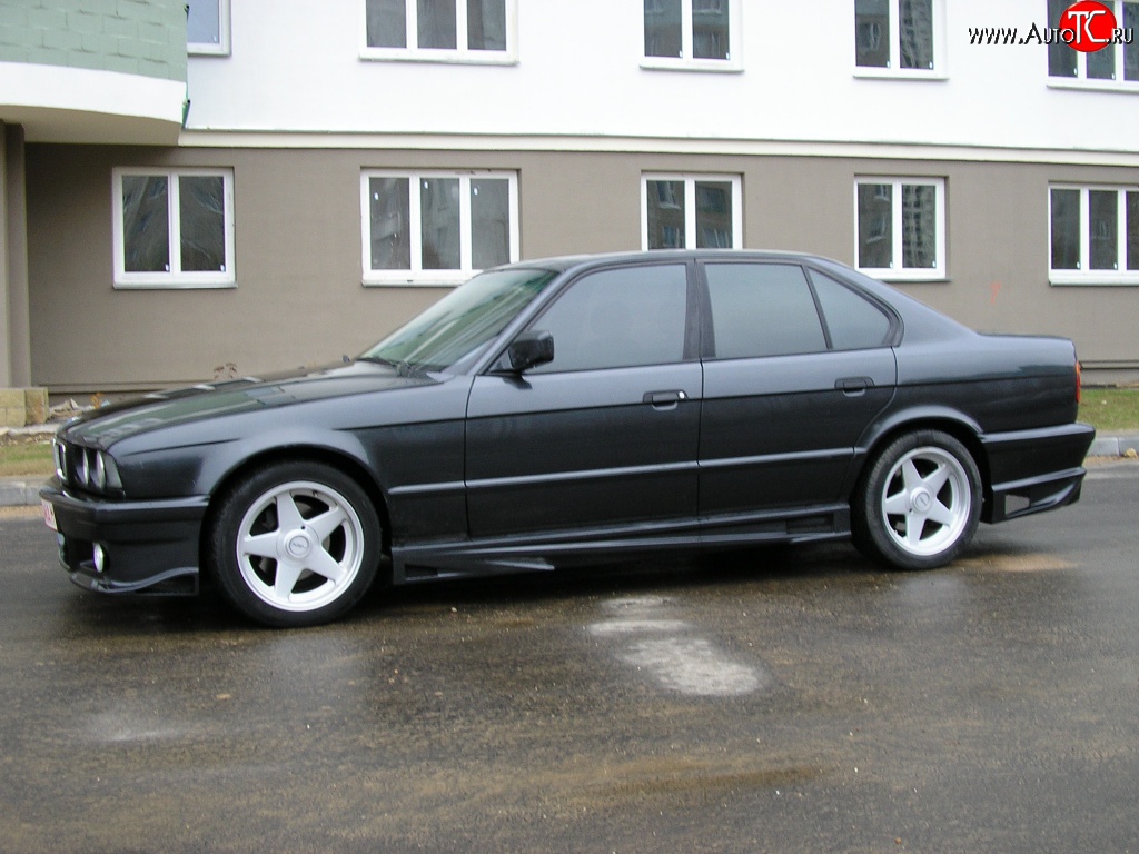 4 499 р. Пороги накладки Devil BMW 5 серия E34 седан дорестайлинг (1988-1994)  с доставкой в г. Краснодар