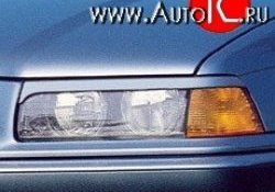 849 р. Реснички на фары Sport BMW 3 серия E36 седан (1990-2000) (Неокрашенные)  с доставкой в г. Краснодар. Увеличить фотографию 5