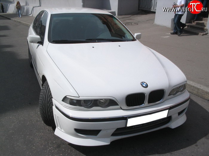 5 199 р. Юбка переднего бампера Devil Style BMW 5 серия E39 седан дорестайлинг (1995-2000)  с доставкой в г. Краснодар