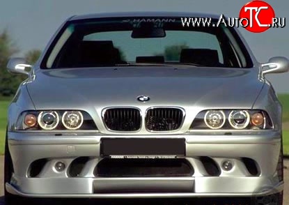 5 749 р. Накладка переднего бампера HAMANN Competition BMW 5 серия E39 седан дорестайлинг (1995-2000) (Неокрашенная)  с доставкой в г. Краснодар