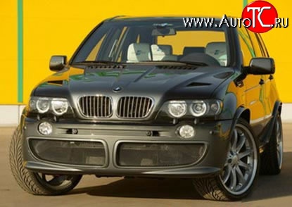 19 649 р. Передний бампер HARGE BMW X5 E53 дорестайлинг (1999-2003) (Неокрашенный)  с доставкой в г. Краснодар