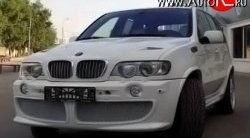 19 649 р. Передний бампер HARGE BMW X5 E53 дорестайлинг (1999-2003) (Неокрашенный)  с доставкой в г. Краснодар. Увеличить фотографию 2