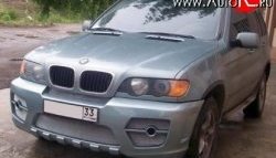 10 599 р. Передний бампер LORINSER Style BMW X5 E53 дорестайлинг (1999-2003) (Неокрашенный)  с доставкой в г. Краснодар. Увеличить фотографию 1