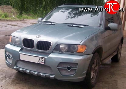 10 599 р. Передний бампер LORINSER Style BMW X5 E53 дорестайлинг (1999-2003) (Неокрашенный)  с доставкой в г. Краснодар