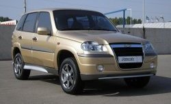 4 799 р. Передний бампер Атака Chevrolet Niva 2123 дорестайлинг (2002-2008) (Неокрашенный)  с доставкой в г. Краснодар. Увеличить фотографию 2