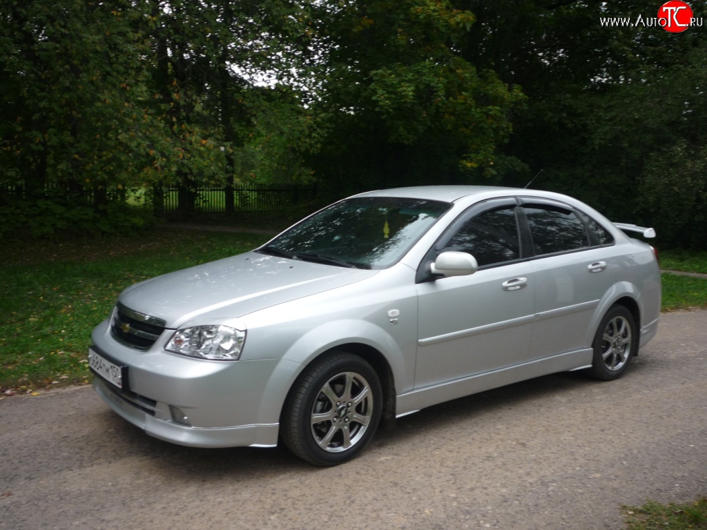 3 399 р. Пороги накладки CTS Chevrolet Lacetti универсал (2002-2013) (Неокрашенные)  с доставкой в г. Краснодар