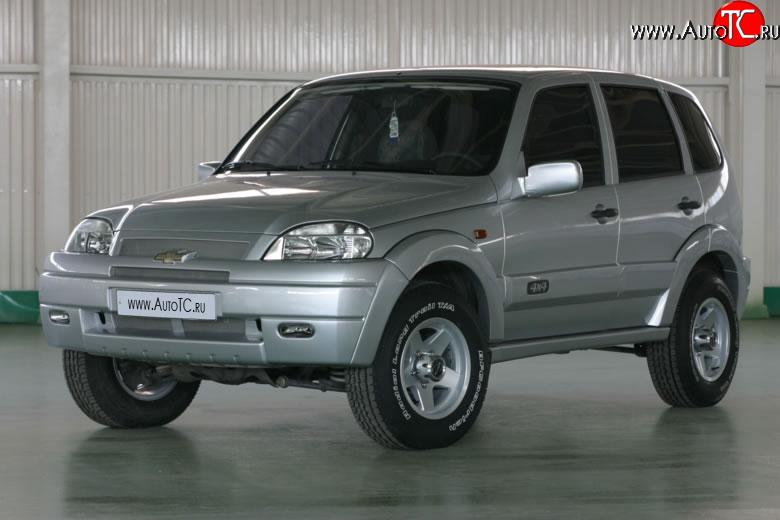 3 199 р. Арки Апал Chevrolet Niva 2123 дорестайлинг (2002-2008) (Неокрашенные)  с доставкой в г. Краснодар