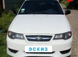 3 649 р. Накладка переднего бампера Sport Daewoo Nexia рестайлинг (2008-2015) (Неокрашенная)  с доставкой в г. Краснодар. Увеличить фотографию 3