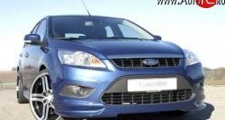 6 599 р. Накладка переднего бампера Loder 1899  Ford Focus  2 (2007-2011) седан рестайлинг, универсал рестайлинг, хэтчбэк 3 дв. рестайлинг, хэтчбэк 5 дв. рестайлинг (Неокрашенная)  с доставкой в г. Краснодар. Увеличить фотографию 2