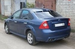 17 999 р. Задний бампер M-VRS Ford Focus 2  седан дорестайлинг (2004-2008) (Неокрашенный)  с доставкой в г. Краснодар. Увеличить фотографию 2