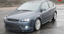 5 899 р. Пороги накладки Sport Ford Focus 2 хэтчбэк 3 дв. рестайлинг (2007-2011) (Неокрашенные)  с доставкой в г. Краснодар. Увеличить фотографию 2