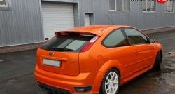 5 999 р. Накладка заднего бампера ST Sport Ford Focus 2 хэтчбэк 5 дв. дорестайлинг (2004-2008) (Неокрашенный)  с доставкой в г. Краснодар. Увеличить фотографию 6