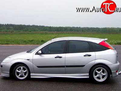 3 699 р. Пороги накладки Sport V1 Ford Focus 1 седан дорестайлинг (1998-2002)  с доставкой в г. Краснодар