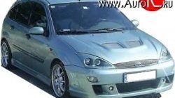 8 899 р. Передний бампер Rieger Ford Focus 1 универсал рестайлинг (2001-2005)  с доставкой в г. Краснодар. Увеличить фотографию 4