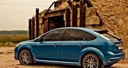 Пороги накладки ST Ford Focus 2 хэтчбэк 5 дв. дорестайлинг (2004-2008)