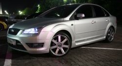 6 999 р. Пороги накладки ST  Ford Focus  2 (2004-2011)  седан дорестайлинг, хэтчбэк 5 дв. дорестайлинг, седан рестайлинг, хэтчбэк 5 дв. рестайлинг (Неокрашенные)  с доставкой в г. Краснодар. Увеличить фотографию 4