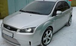 14 299 р. Передний бампер Concept Ford Focus 2  седан дорестайлинг (2004-2008) (Неокрашенный)  с доставкой в г. Краснодар. Увеличить фотографию 1