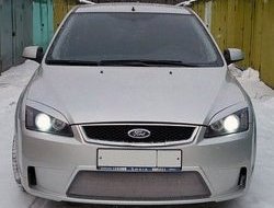 14 299 р. Передний бампер Concept Ford Focus 2 хэтчбэк 3 дв. дорестайлинг (2004-2007) (Неокрашенный)  с доставкой в г. Краснодар. Увеличить фотографию 2