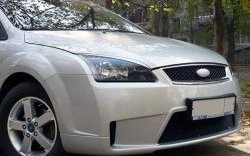 14 299 р. Передний бампер Concept Ford Focus 2  седан дорестайлинг (2004-2008) (Неокрашенный)  с доставкой в г. Краснодар. Увеличить фотографию 5