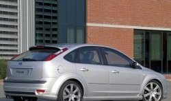 Накладка заднего бампера MS Ford Focus 2 хэтчбэк 5 дв. дорестайлинг (2004-2008)