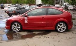 Пороги накладки Снайпер Ford Focus 2 хэтчбэк 5 дв. дорестайлинг (2004-2008)