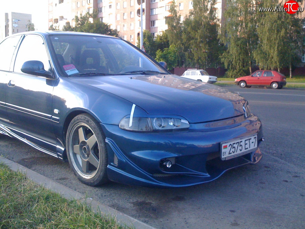 7 299 р. Передний бампер VeilSide Honda Civic EG седан (1992-1995)  с доставкой в г. Краснодар