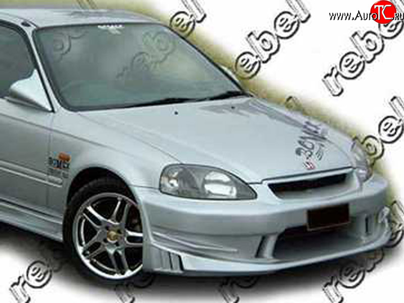 7 299 р. Передний бампер Sport Honda Civic EJ,EK,EM седан дорестайлинг (1995-1998) (кузов: седан)  с доставкой в г. Краснодар