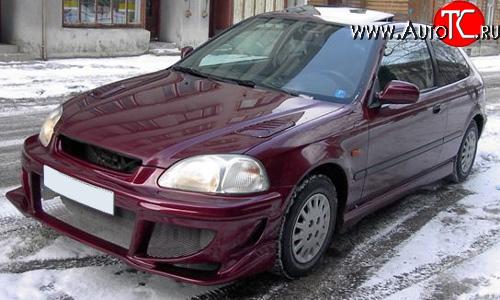 5 049 р. Передний бампер на Honda Civic EJ,EK,EM седан дорестайлинг (1995-1998)  с доставкой в г. Краснодар