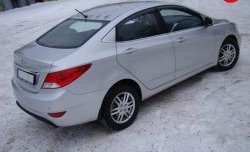 1 799 р. Плавники на крышу Sport Hyundai Solaris RBr седан рестайлинг (2014-2017) (Неокрашенный)  с доставкой в г. Краснодар. Увеличить фотографию 4