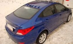 1 799 р. Плавники на крышу Sport Hyundai Solaris RBr седан рестайлинг (2014-2017) (Неокрашенный)  с доставкой в г. Краснодар. Увеличить фотографию 5