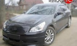 9 799 р. Накладка переднего бампера H Style INFINITI GF35 (2002-2008) (Неокрашенная)  с доставкой в г. Краснодар. Увеличить фотографию 2