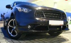 Юбка переднего бампера Diablo INFINITI FX50 S51 дорестайлинг (2008-2011)