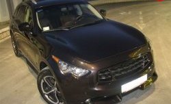 11 599 р. Пороги накладки Diablo INFINITI FX50 S51 рестайлинг (2012-2014) (Неокрашенные)  с доставкой в г. Краснодар. Увеличить фотографию 4