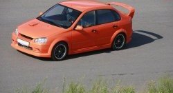 789 р. Комплект накладок на задние двери TMS-GTI Лада Калина 1117 универсал (2004-2013) (Неокрашенные)  с доставкой в г. Краснодар. Увеличить фотографию 1