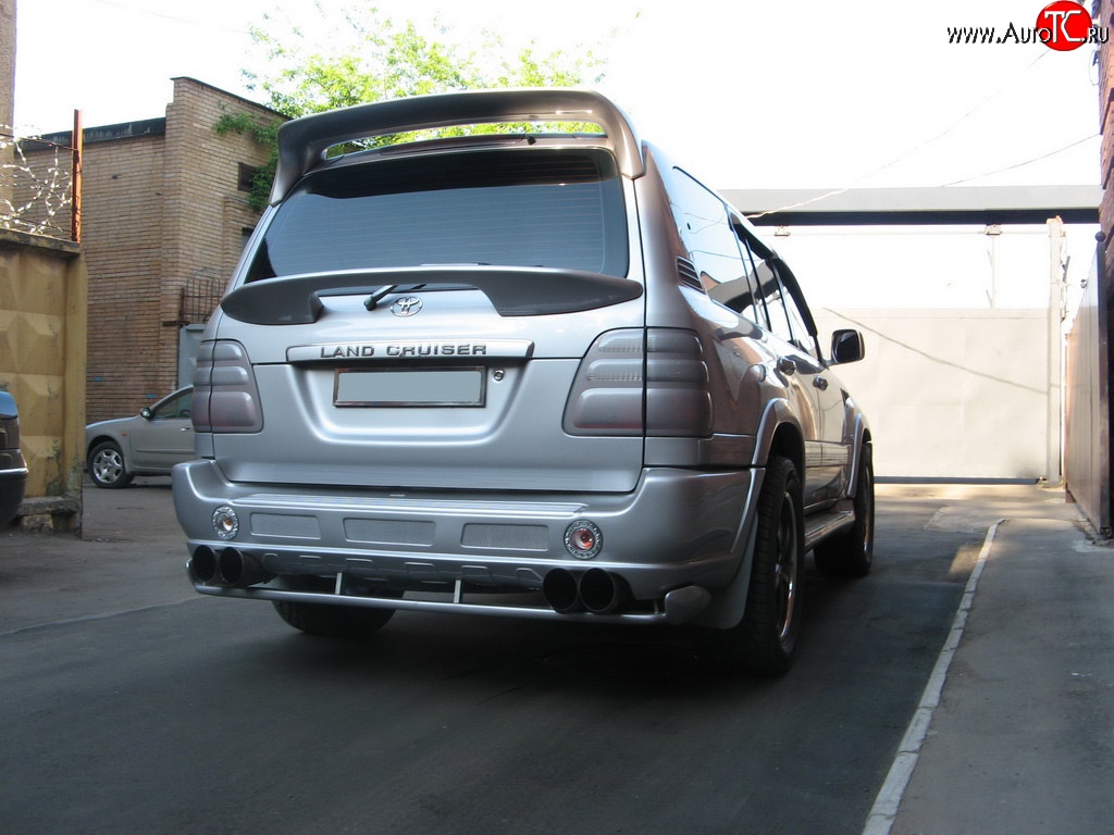 8 149 р. Спойлер-ручка Sport Toyota Land Cruiser 100 дорестайлинг (1998-2002) (Неокрашенный)  с доставкой в г. Краснодар