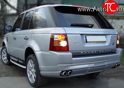 14 949 р. Накладка заднего бампера ARDEN Land Rover Range Rover Sport 1 L320 дорестайлинг (2005-2009) (Неокрашенная)  с доставкой в г. Краснодар