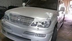 14 149 р. Накладка переднего бампера JAOS Style Lexus LX470 J100 дорестайлинг (1998-2002) (Неокрашенная)  с доставкой в г. Краснодар. Увеличить фотографию 2