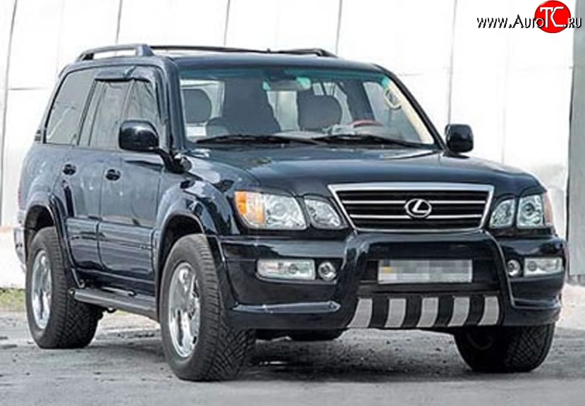 18 449 р. Передний бампер Red Aleti Lexus LX470 J100 дорестайлинг (1998-2002) (Неокрашенный)  с доставкой в г. Краснодар