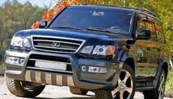 18 449 р. Передний бампер Red Aleti Lexus LX470 J100 дорестайлинг (1998-2002) (Неокрашенный)  с доставкой в г. Краснодар. Увеличить фотографию 2