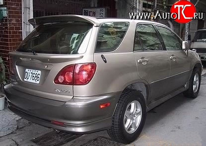 8 949 р. Накладка заднего бампера RX Lexus RX300 XU10 дорестайлинг (1995-2001) (Неокрашенная)  с доставкой в г. Краснодар