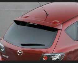 5 299 р. Спойлер Sport  Mazda 3/Axela  BK (2003-2009) дорестайлинг, хэтчбэк, рестайлинг, хэтчбэк (Неокрашенный)  с доставкой в г. Краснодар. Увеличить фотографию 4